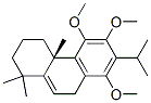 (S)-1,2,3,4,4a,9-Hexahydro-5,6,8-trimethoxy-1,1,4a-trimethyl-7-isopropylphenanthrene CAS#: 60371-74-6