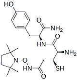 S-(((3-(2,2,5,5-tetramethylpyrrolidine-1-oxy)amino)carbonyl)methyl)-L-cysteinyl-L-tyrosine amide CAS#: 60112-10-9
