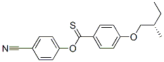 (S)-(4-cyanophenyl) 4-(2-methylbutoxy)thiobenzoate CAS#: 64240-66-0