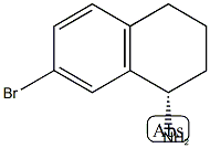 (S)-7-Bromo-1,2,3,4-tetrahydronaphthalen-1-amine CAS#: 676135-95-8