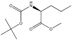 (S)-Methyl 2-((tert-butoxycarbonyl)aMino)pentanoate CAS#: 64896-37-3