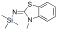 Silanamine, 1,1,1-trimethyl-N-(3-methyl-2(3H)-benzothiazolylidene)- (9CI) CAS#: 64874-21-1