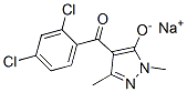 Sodium 4-(2,4-dichlorobenzoyl)-1,3-dimethyl-1H-pyrazole-5-olate CAS#: 62030-96-0