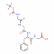 Structure of Boc-Gly-Gly-Phe-Gly-OH CAS 187794-49-6