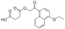 Succinic acid hydrogen 1-(4-ethoxy-1-naphtylcarbonylmethyl) ester CAS#: 60634-59-5