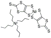 TETRA-N-BUTYLAMMONIUM BIS(1,3-DITHIOLE-2-THIONE-4,5-DITHIOLATO) NICKEL (III) COMPLEX CAS#: 68401-88-7