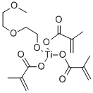 TITANIUM TRIMETHACRYLATE METHOXYETHOXYETHOXIDE CAS#: 61436-48-4