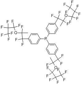 TRIS{4-[PERFLUORO(2-METHYL-3-OXAHEXYL)]PHENYL}PHOSPHINE CAS#: 62512-90-7