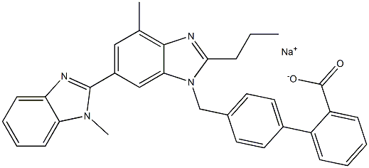 Telmisartan sodium CAS#: 515815-47-1