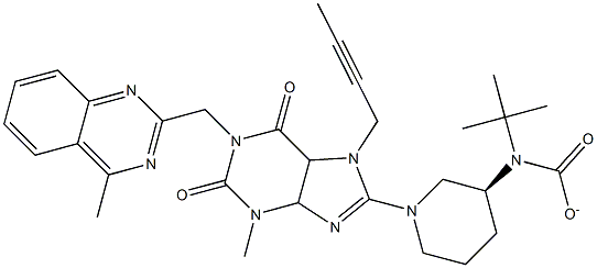 Tert-butyl((3s)-1-(7-(but-2-yn-1-yl)-3-Methyl-1-((4-Methylquinazolin-2-yl)Methyl)-2,6-dioxo-2,3,4,5,6,7-hexahydro-1h-purin-8-yl)piperidin-3-yl)carbaMate CAS#: 668273-75-4
