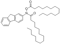Tetradecanoylhydroxamic acid, N-fluoren-2-yl-N-tetradecanoyl- CAS#: 63224-46-4