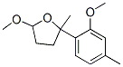 Tetrahydro-5-methoxy-2-(2-methoxy-4-methylphenyl)-2-methylfuran CAS#: 69494-12-8