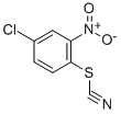 Thiocyanic acid 4-chloro-2-nitrophenyl ester CAS#: 6803-43-6