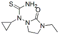 Thiourea, N-cyclopropyl-N-(3-ethyl-2-oxo-1-imidazolidinyl)- (9CI) CAS#: 688738-52-5