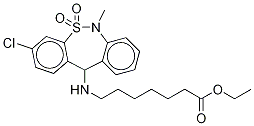 Tianeptine Ethyl Ester CAS#: 66981-77-9
