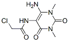 Uracil, 6-amino-5-(2-chloroacetamido)-1,3-dimethyl- (7CI,8CI) CAS#: 6743-04-0