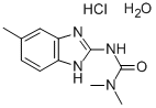 Urea, 1,1-dimethyl-3-(5-methyl-2-benzimidazolyl)-, hydrochloride, hydr ate CAS#: 64022-49-7