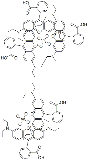 Xanthylium, 9-(2-carboxyphenyl)-3,6-bis(diethylamino)-, tungstatephosphate CAS#: 63022-10-6