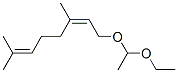 (Z)-1-(1-ethoxyethoxy)-3,7-dimethylocta-2,6-diene CAS#: 68555-64-6