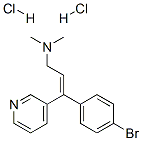 (Z)-3-(4-bromophenyl)-N,N-dimethyl-3-(3-pyridyl)allylamine dihydrochloride CAS#: 60525-15-7