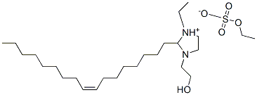 (Z)-3-ethyl-2-heptadec-8-enyl-1-(2-hydroxyethyl)imidazolidinium ethyl sulphate CAS#: 67786-02-1
