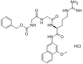 Z-GLY-GLY-ARG-4M-BETANA HCL CAS#: 63424-41-9
