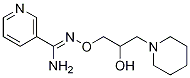 (Z)-N'-(2-hydroxy-3-(piperidin-1-yl)propoxy)nicotiniMidaMide CAS#: 66611-37-8