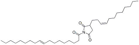 (Z)-dodec-3-enyl-1-(1-oxooctadec-9-enyl)pyrrolidine-2,5-dione CAS#: 67763-16-0