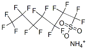 ammonium 1,1,2,2,3,3,4,4,5,5,6,6,7,7,7-pentadecafluoroheptane-1-sulphonate CAS#: 68259-07-4
