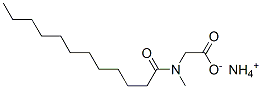 ammonium N-methyl-N-(1-oxododecyl)glycinate CAS#: 68003-46-3