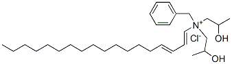 benzylbis(2-hydroxypropyl)octadecadienylammonium chloride CAS#: 65059-63-4