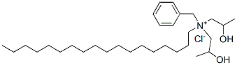 benzylbis(2-hydroxypropyl)octadecylammonium chloride CAS#: 65059-92-9