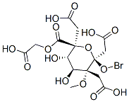.beta.-D-Glucopyranuronic acid, 5-C-bromo-, methyl ester, tetraacetate CAS#: 65615-69-2