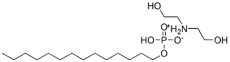 bis(2-hydroxyethyl)ammonium tetradecyl hydrogen phosphate CAS#: 65104-56-5