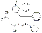 but-2-enedioic acid, 3-(1-methylpyrrolidin-3-yl)-2,2-diphenyl-1-pyrrol idin-1-yl-propan-1-one CAS#: 6302-73-4