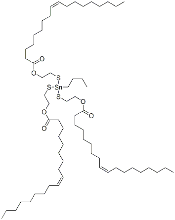 (butylstannylidyne)tris(thioethylene) trioleate CAS#: 67361-76-6