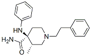 cis-3-methyl-1-phenethyl-4-(phenylamino)piperidine-4-carboxamide CAS#: 61085-92-5