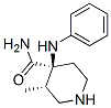 cis-3-methyl-4-(phenylamino)piperidine-4-carboxamide CAS#: 61085-79-8