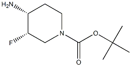 cis-tert-butyl 4-amino-3-fluoropiperidine-1-carboxylate CAS#: 577691-56-6