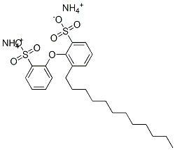 diammonium dodecyl(sulphonatophenoxy)benzenesulphonate CAS#: 67968-24-5