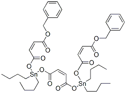 dibenzyl (Z,Z,Z)-6,6,13,13-tetrabutyl-4,8,11,15-tetraoxo-5,7,12,14-tetraoxa-6,13-distannoctadeca-2,9,16-trienedioate CAS#: 68109-87-5
