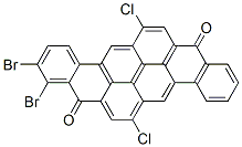 dibromo-6,14-dichloropyranthrene-8,16-dione CAS#: 63589-04-8