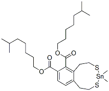 diisooctyl (dimethylstannylene)bis(thioethylene)phthalate CAS#: 67907-15-7