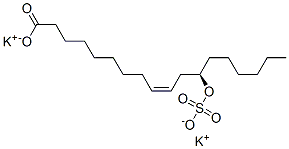 dipotassium (R)-12-(sulphonatooxy)oleate CAS#: 67785-93-7