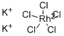 dipotassium pentachlororhodate CAS#: 65980-75-8