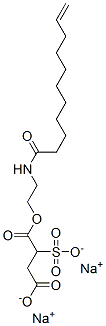 disodium 1-[2-[(1-oxoundec-10-enyl)amino]ethyl] 2-sulphonatosuccinate CAS#: 65277-52-3