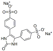 disodium p,p'-(2,3-dihydro-2-oxo-1H-imidazole-4,5-diyl)bis(benzenesulphonate) CAS#: 6826-44-4