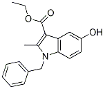 ethyl 1-benzyl-5-hydroxy-2-methyl-1H-indole-3-carboxylate CAS#: 63746-08-7