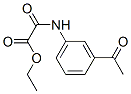 ethyl (3-acetylphenyl)carbamoylformate CAS#: 6345-11-5