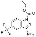 ethyl 3-amino-5-(trifluoromethyl)-1H-indazole-1-carboxylate CAS#: 60330-12-3